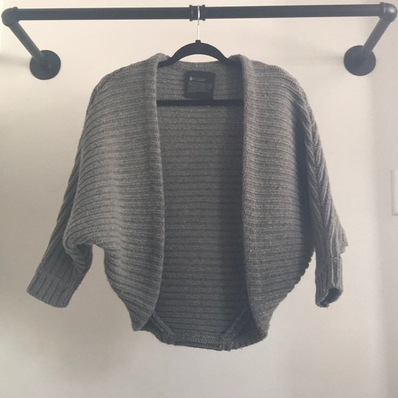 ACNE Wool Batwing Bolero Cardigan - Picture 1 of 11